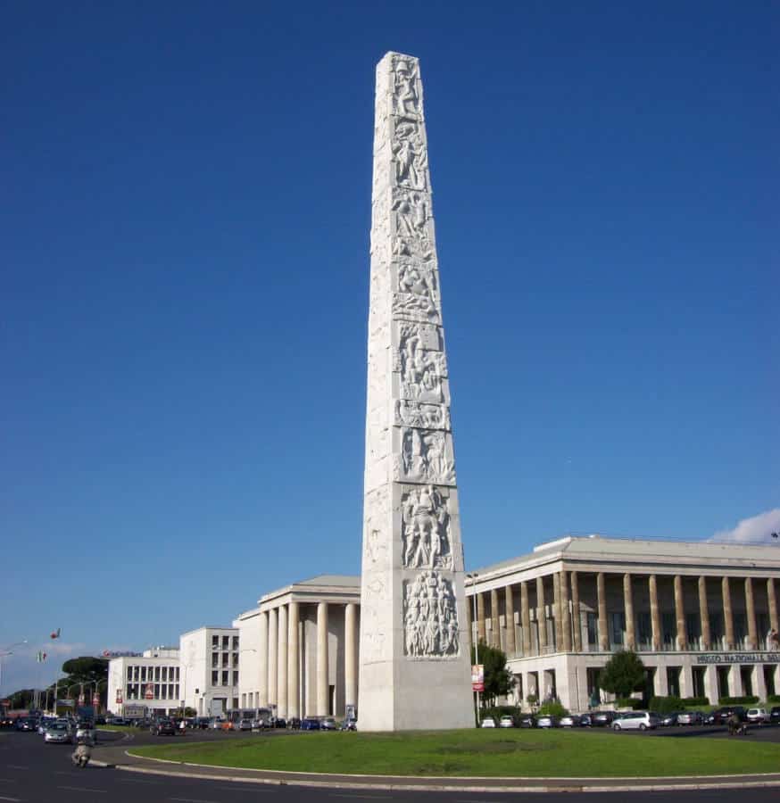 obelisco marconi eur roma