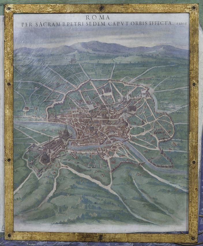 Galería de los Mapas en los Museos Vaticanos