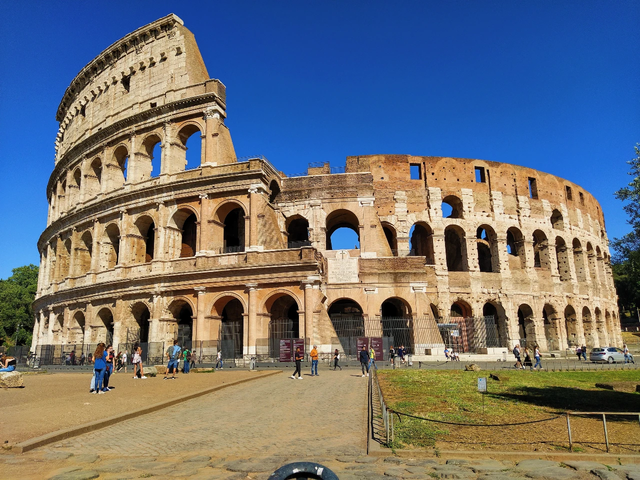 Lucha de gladiadores en el Coliseo