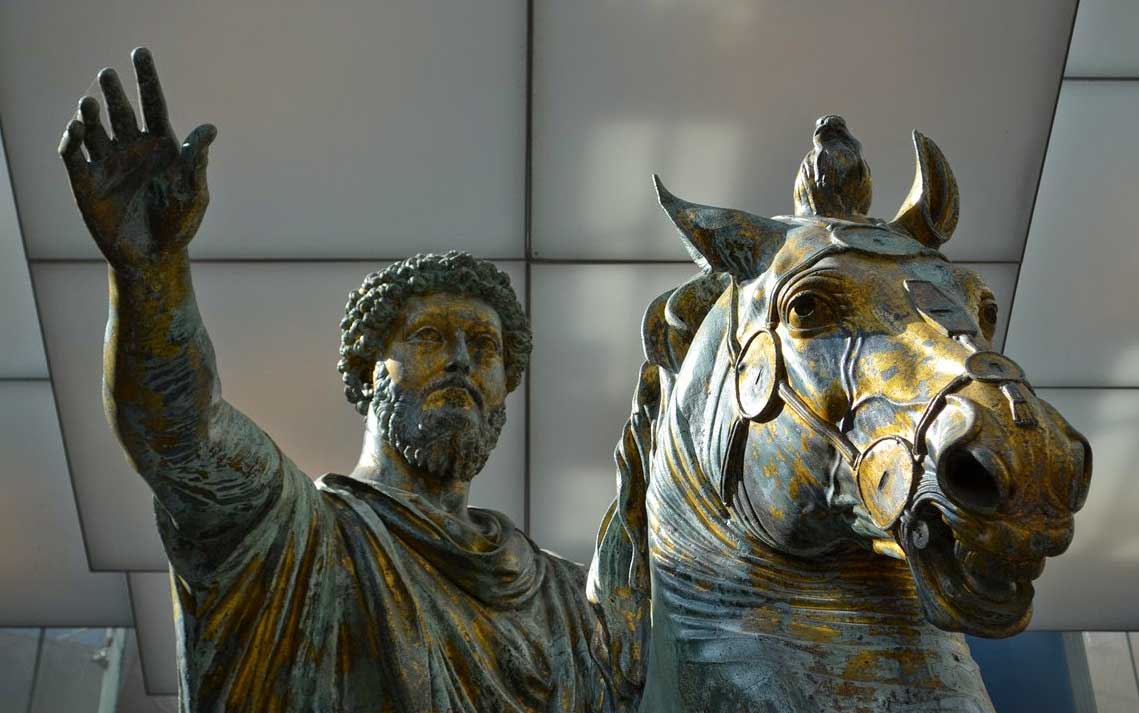marco aurelio estatua ecuestre museos capitolinos