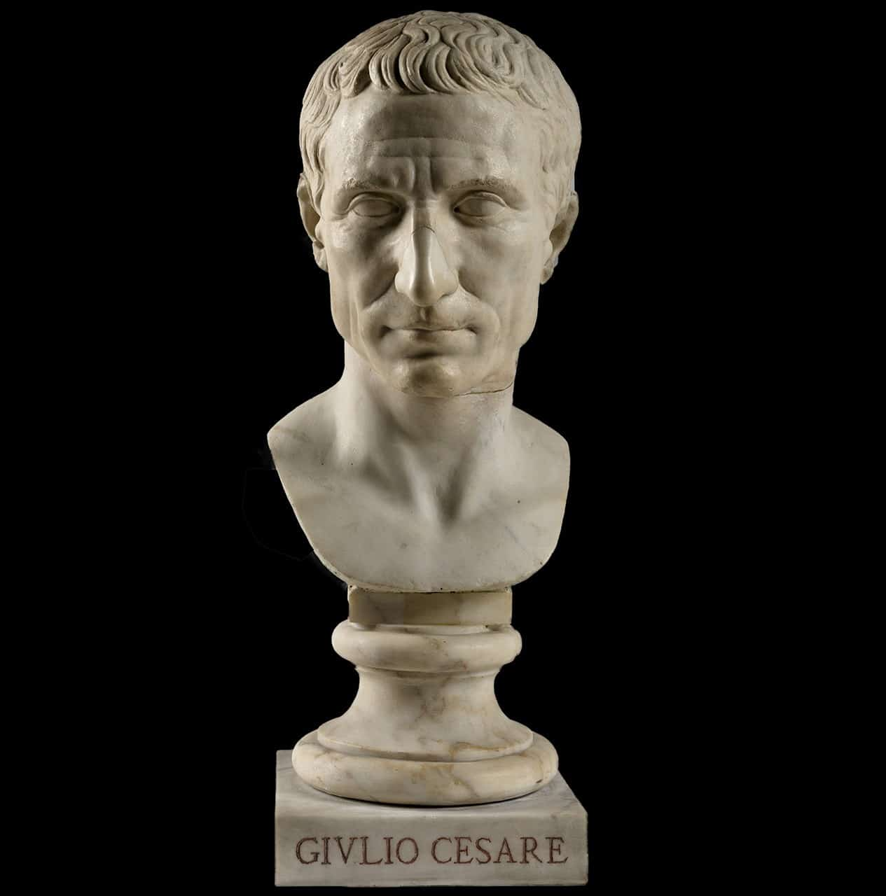 Julio César escultura en los museos Vaticanos