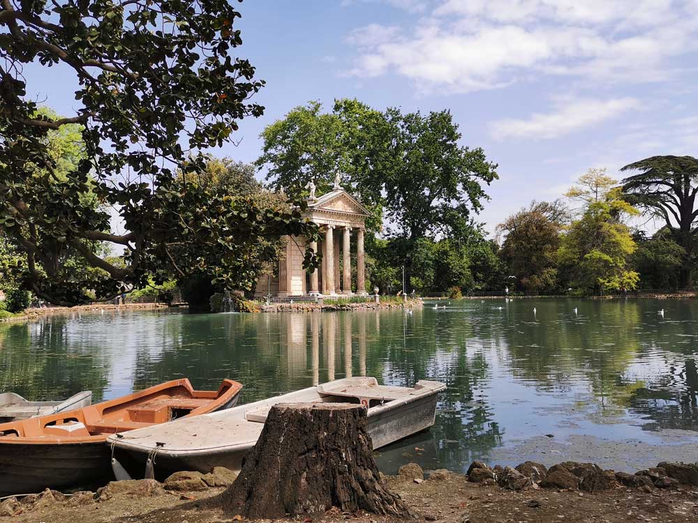 villa borghese lago