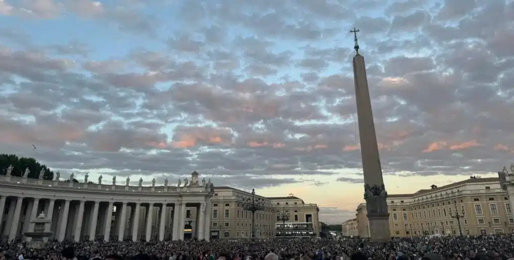 Plaza de San Pedro en el Vaticano
