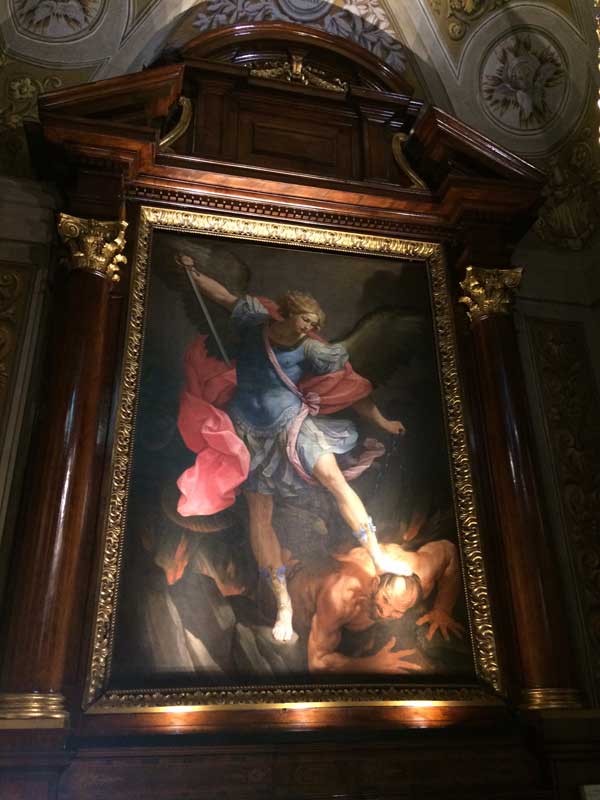 san miguel guido reni iglesia cappuccini roma