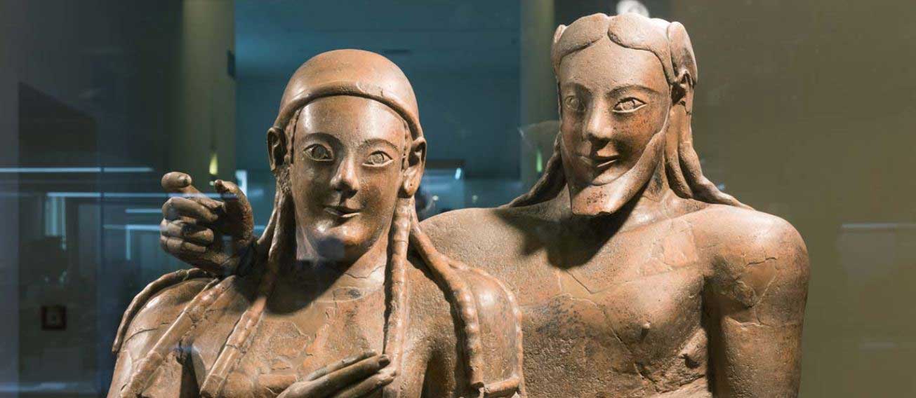 museo etrusco sarcofago esposos