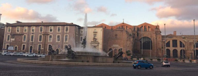 plaza della repubblica esedra