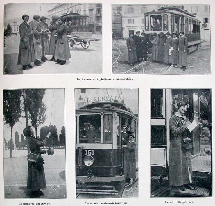 tranvia roma mayo 1917