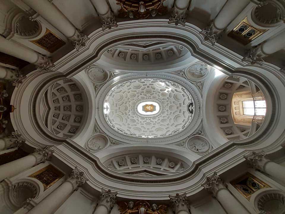 cúpula san carlo alle quattro fontane