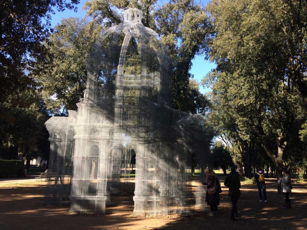 arte y naturaleza villa borghese