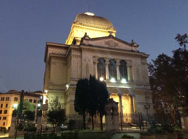sinagoga templo mayor roma