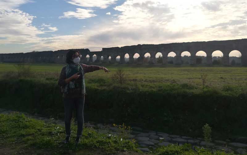 visita guiada parque acueductos roma