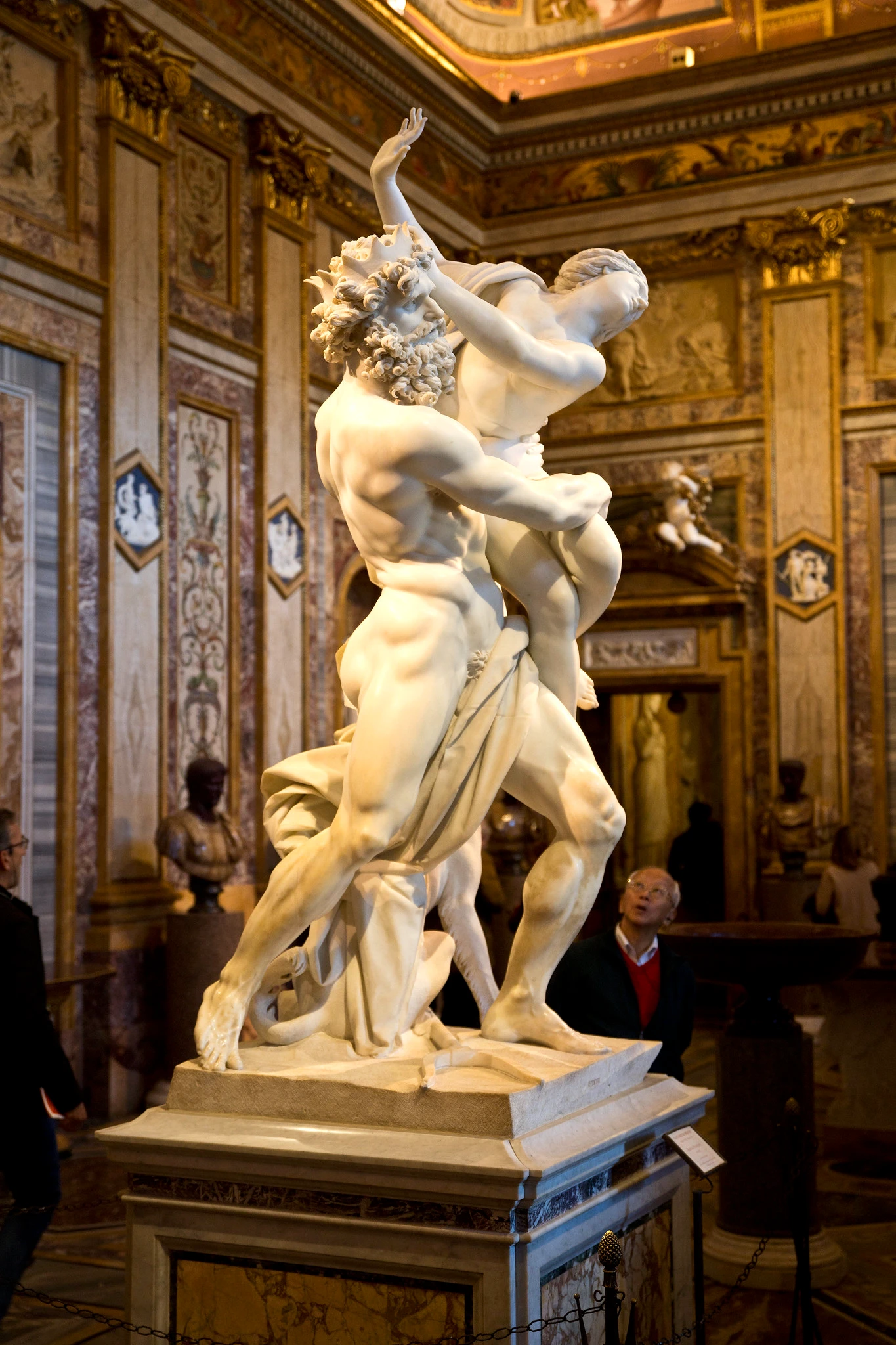 Rapto de Proserpina en la Galleria Borghese