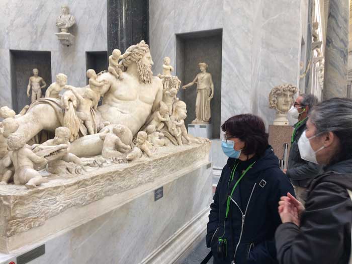 escultura rio nilo brazo nuevo museos vaticanos