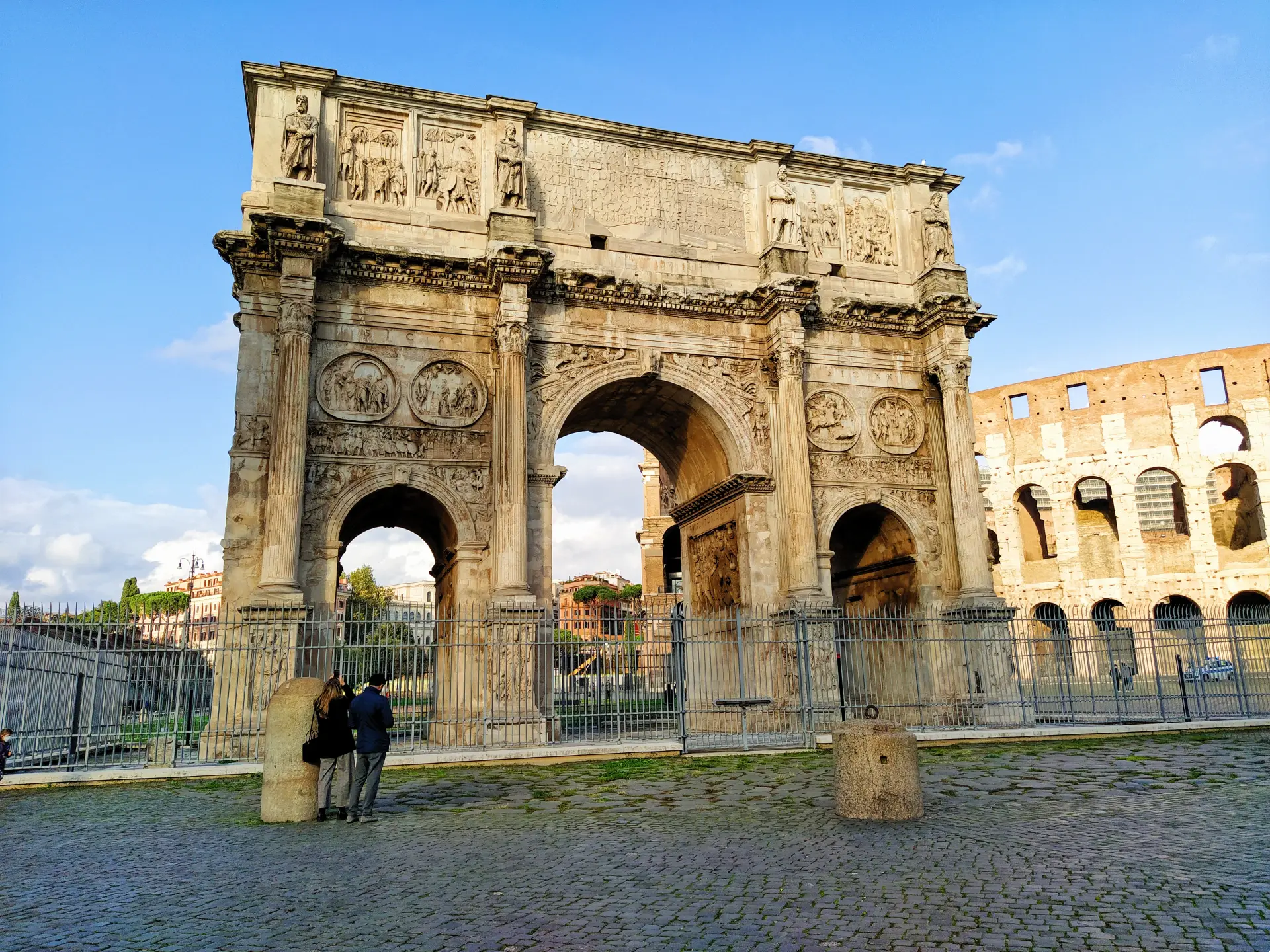 arcos del triunfo en roma