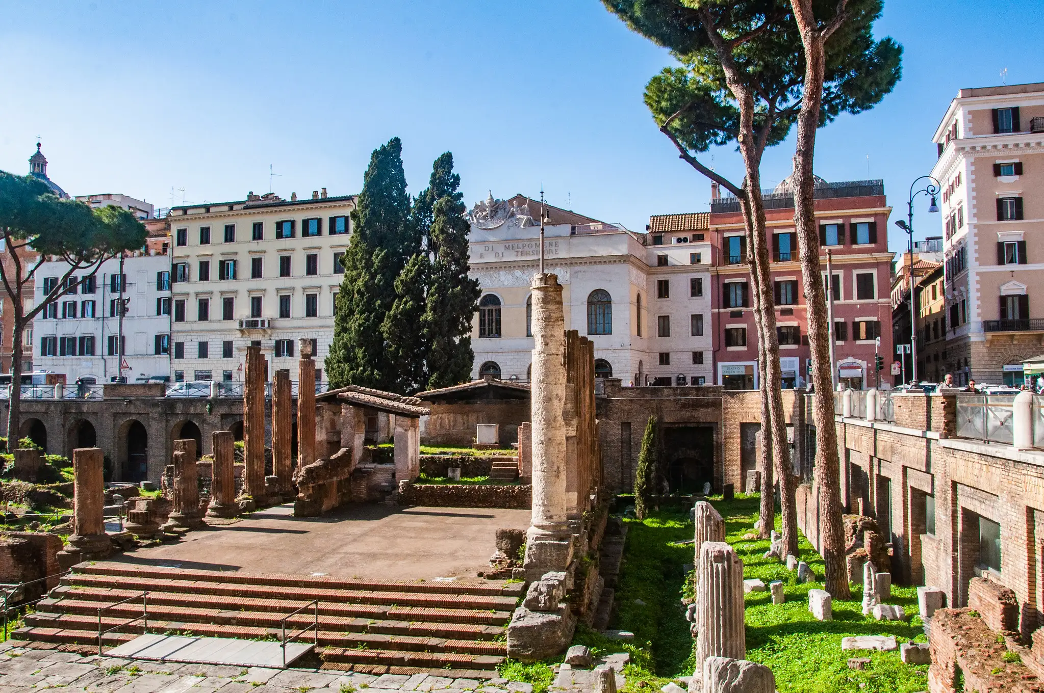 largo argentina visitar roma gratis