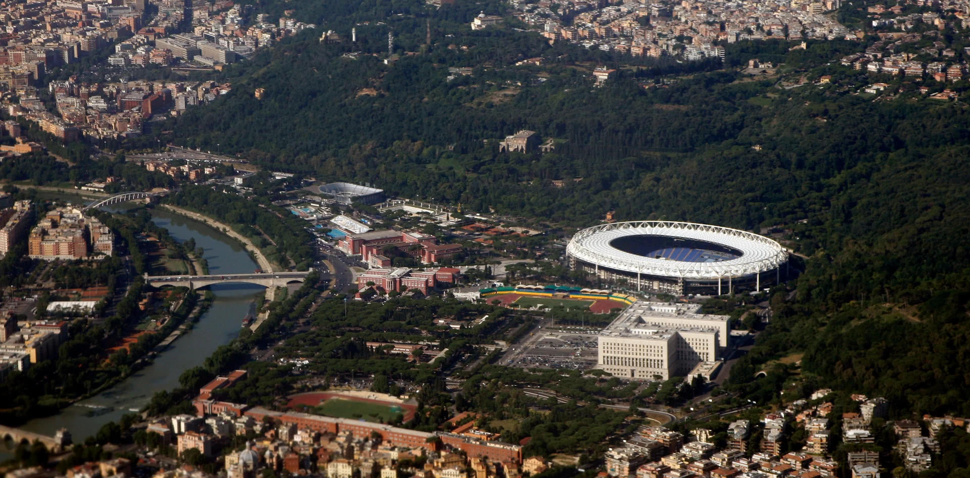 Vista panorámica estadio olimpico
