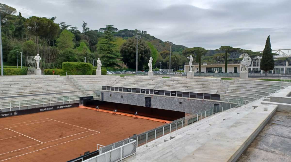 foro italico campo tenis