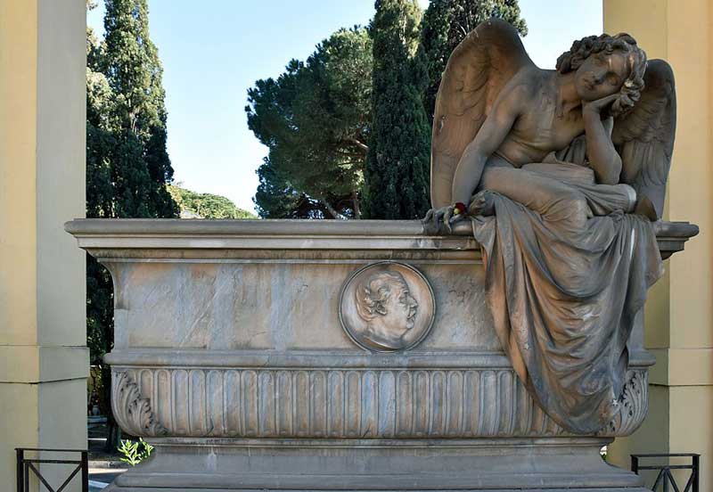 Giulio Monteverde cementerio verano escultura angel