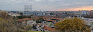 vista ostiense desde testaccio