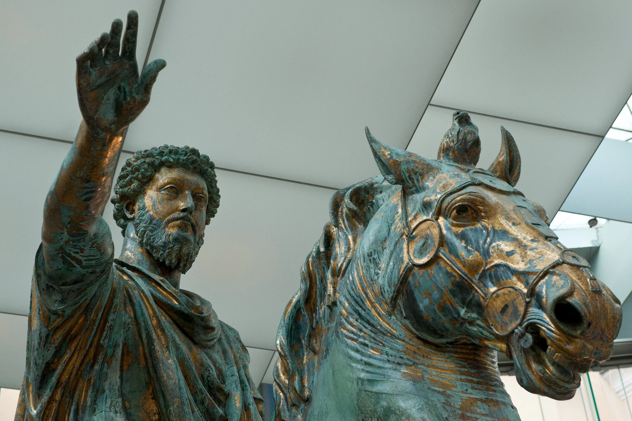 Marco Aurelio estatua ecuestre Museos Capitolinos
