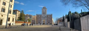 Porta Pia lado via XX Settembre realizada por Michelangelo