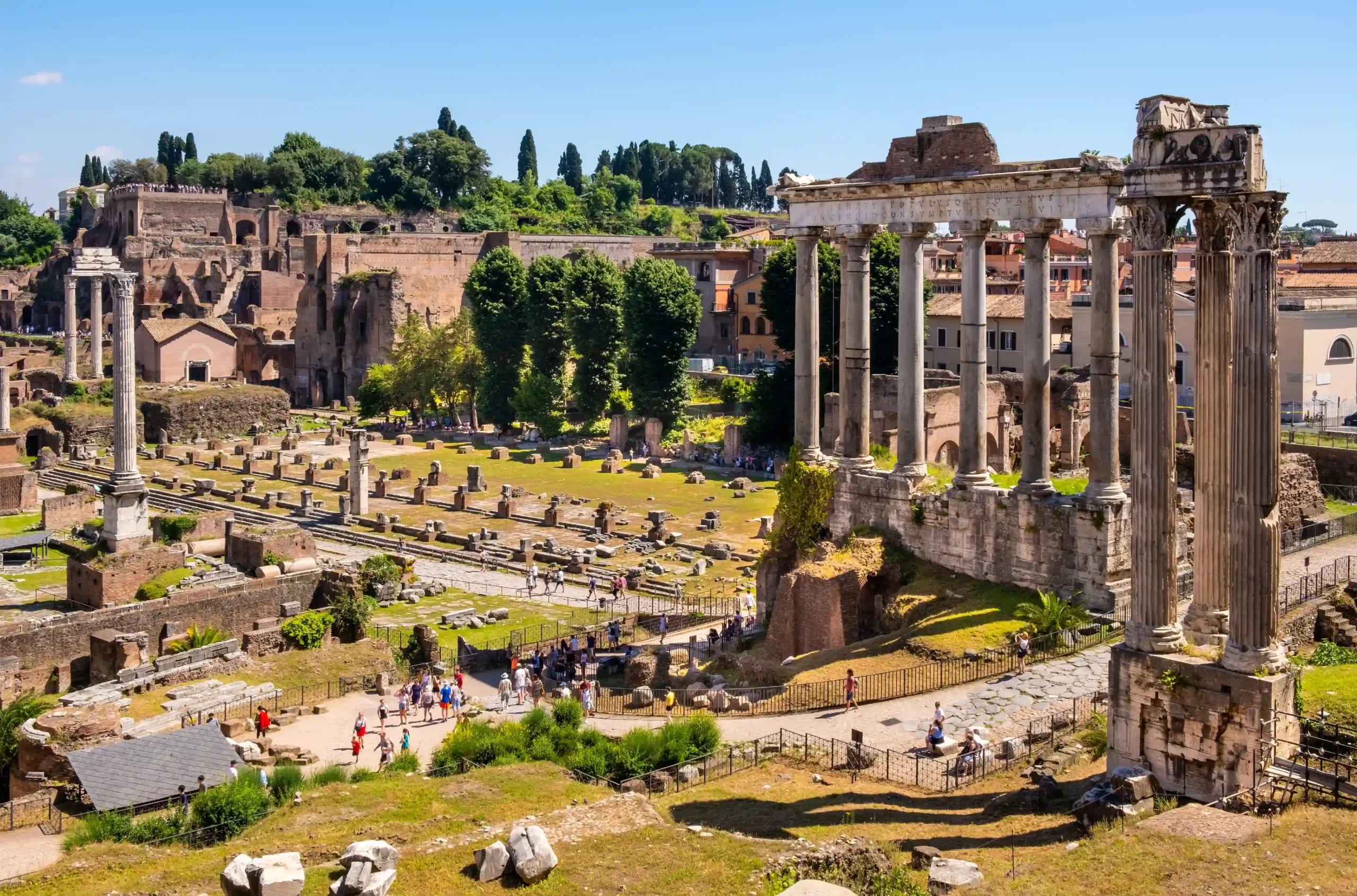 Via Sacra foro romano