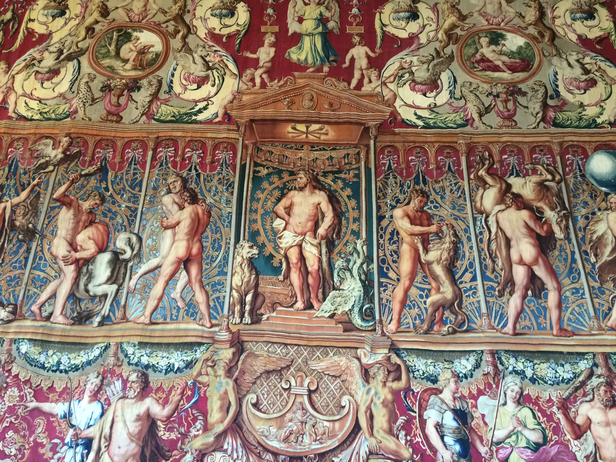 tapiz hercules palacio quirinale