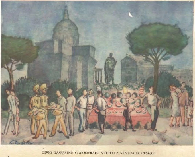 foros vendedor de sandías. Livio Gasperini (Strenna 1946)