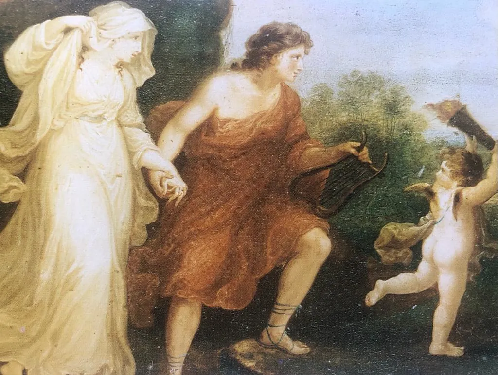 orfeo euridice caffe greco angelica kauffmann