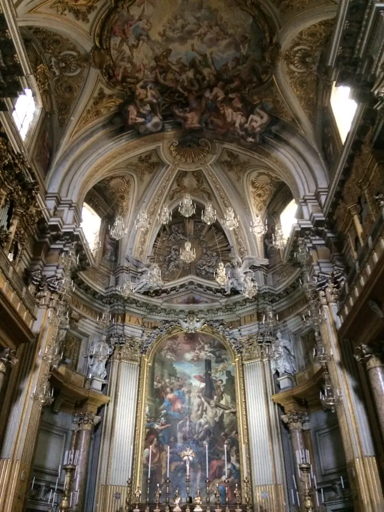 altar mayor basilica santos 12 apostoles