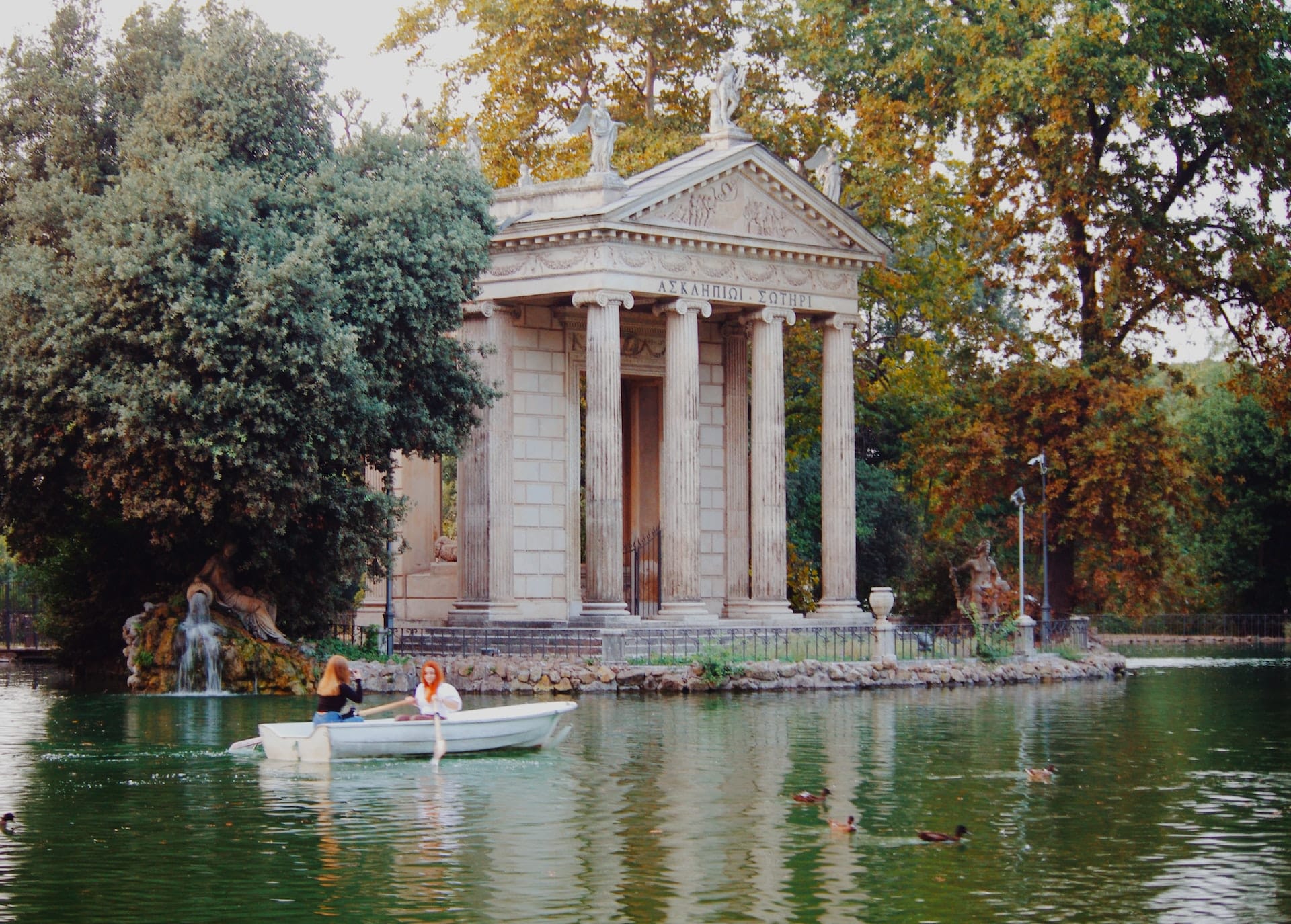 lugares románticos en roma