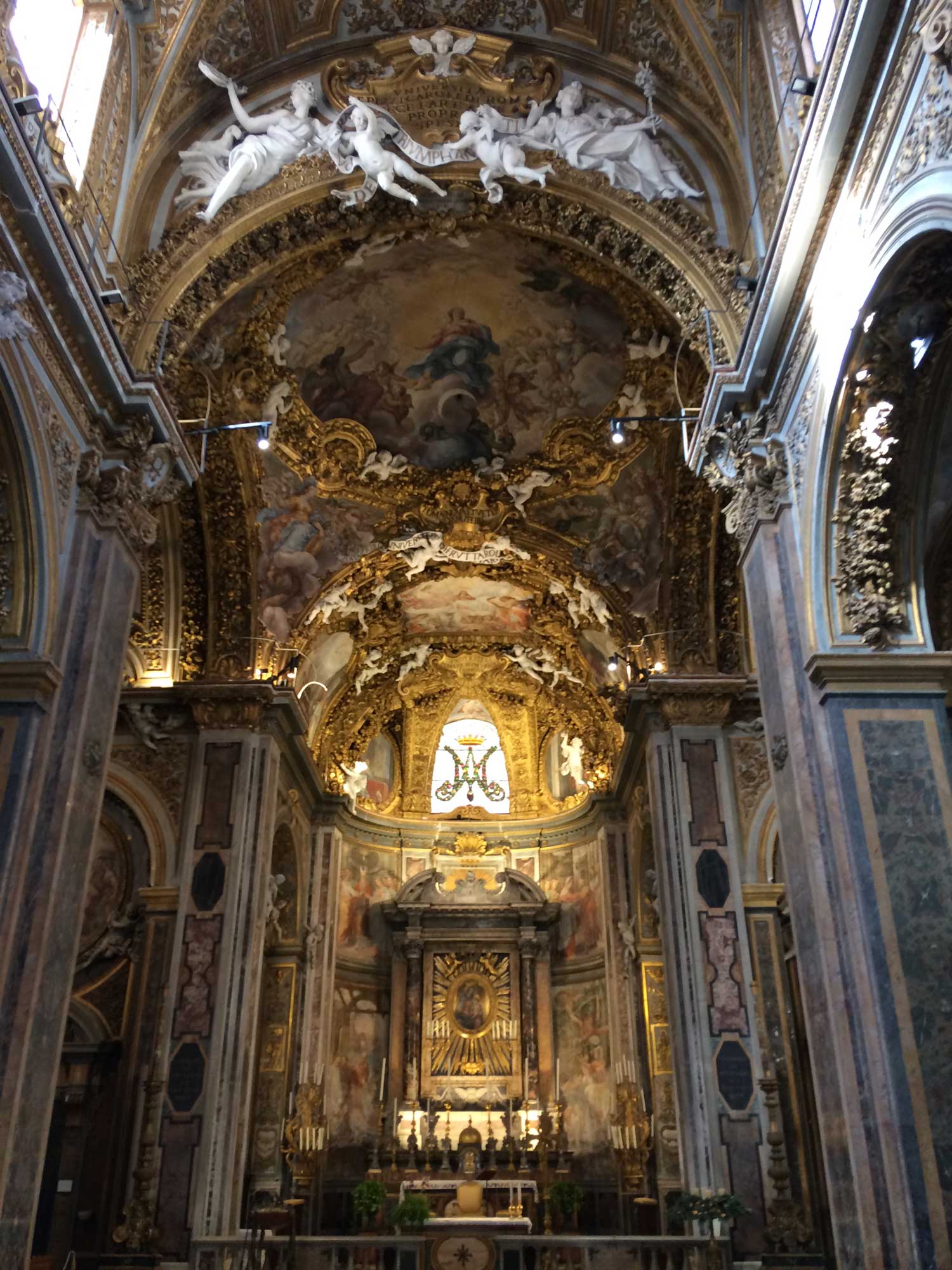Altar de Santa Maria dell'Orto Trastevere