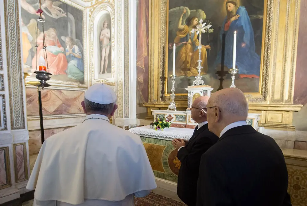 Capilla dell'Annunziata en el Palacio del Qurinal