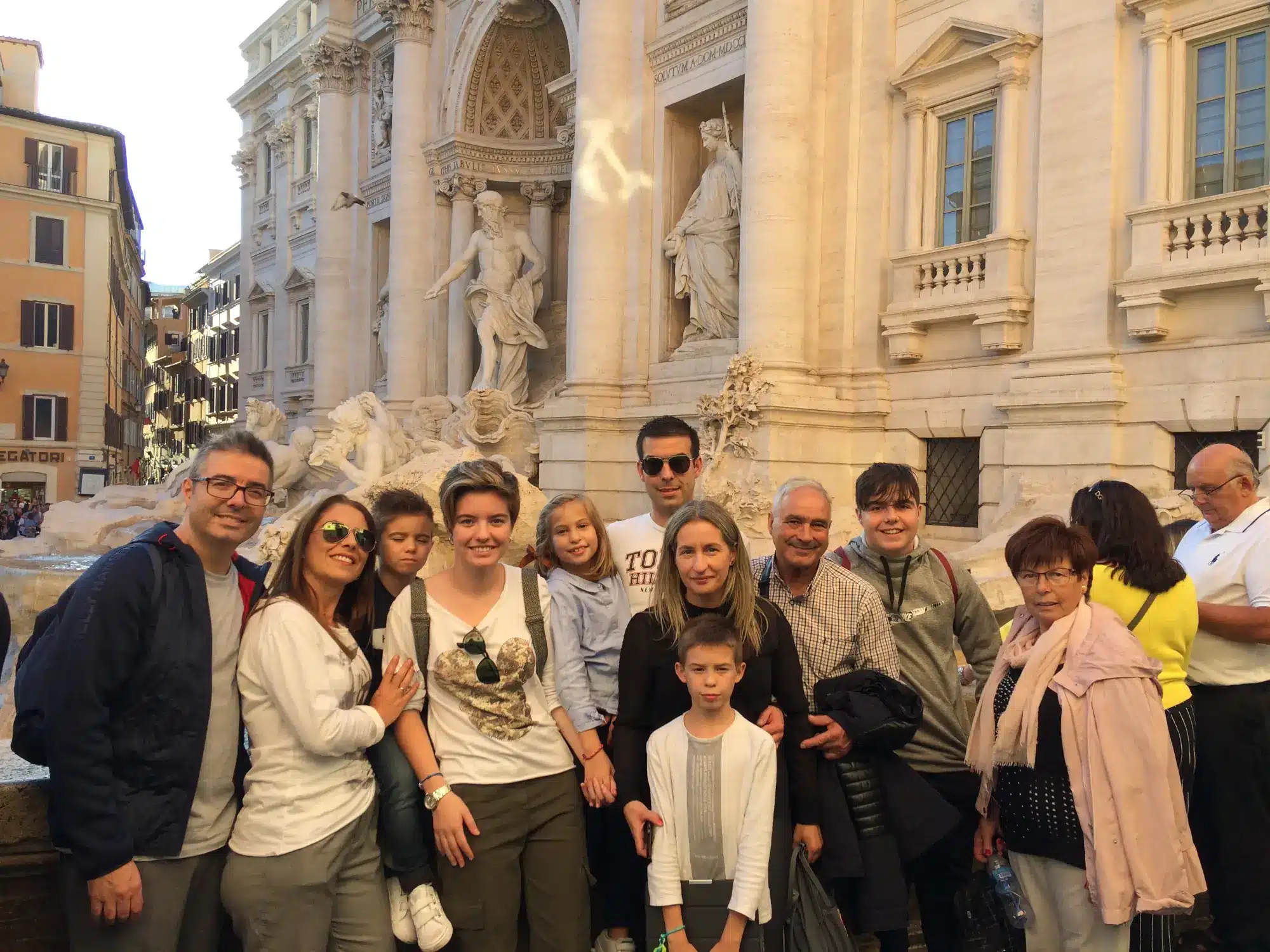 visita guiada familia Fontana di Trevi