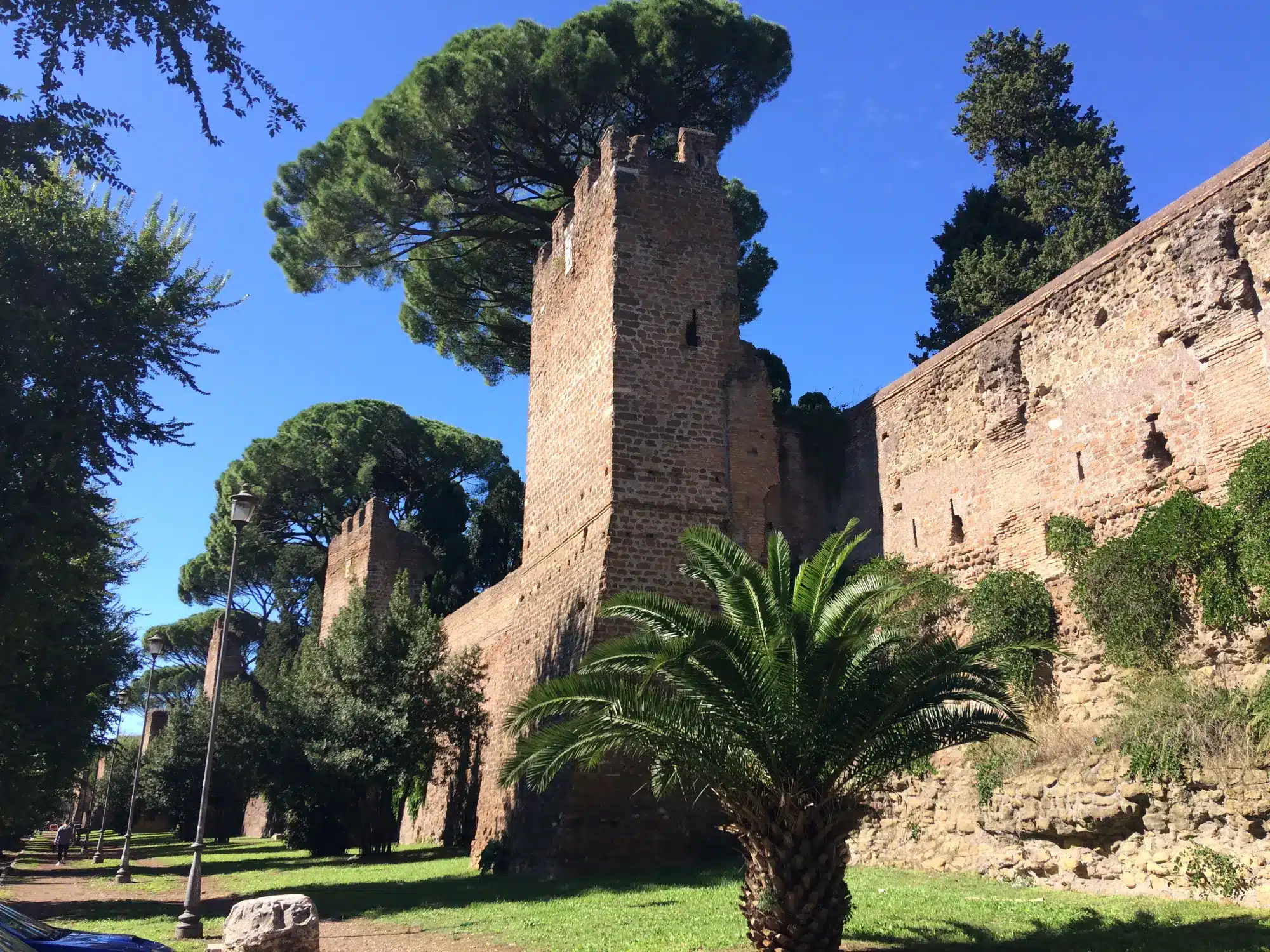 muralla aureliana porta san paolo