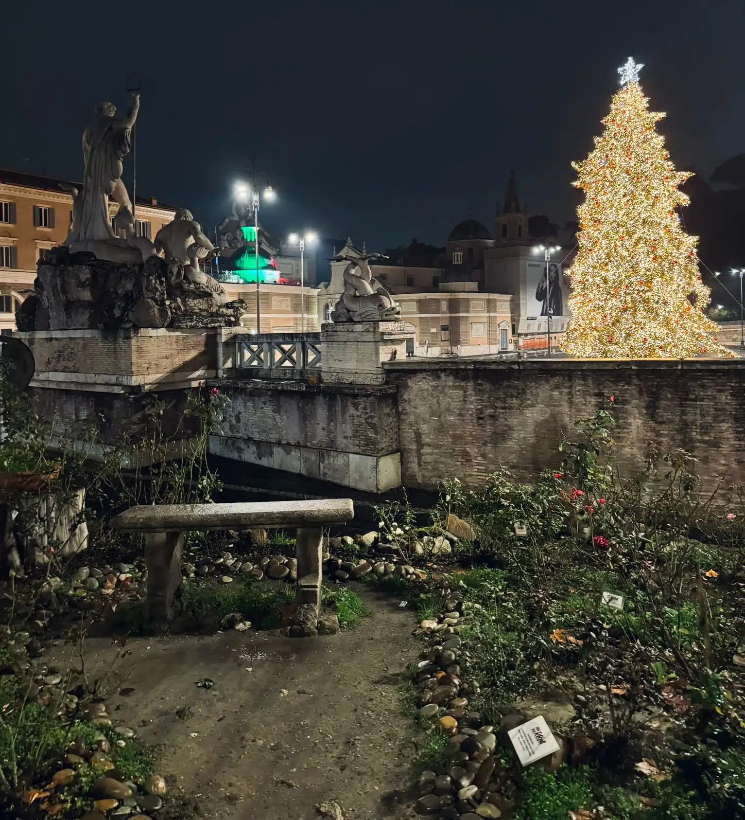 navidades piazza popolo roma