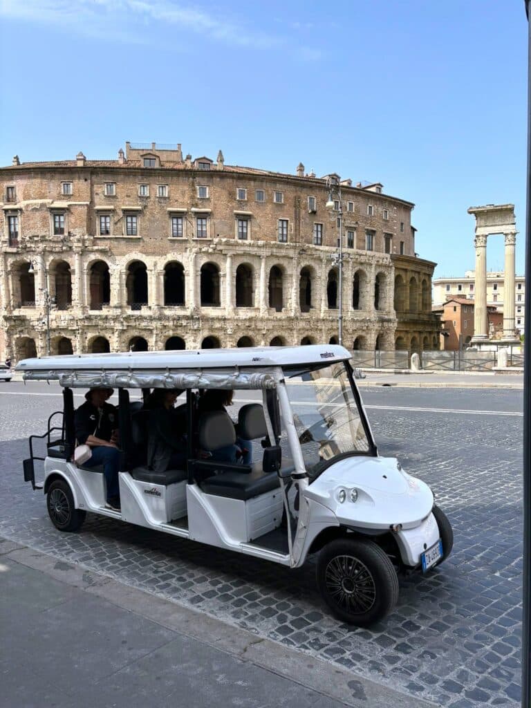 golfcart teatro marcello