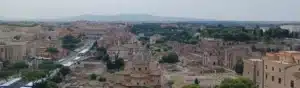 visitas foros y Coliseo desde el altar de la patria