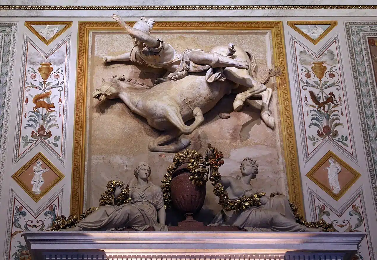 marco curzio en la galleria borghese restaurado por pietro bernini
