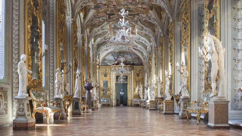 Palacio Doria Pamphilj galeria espejos