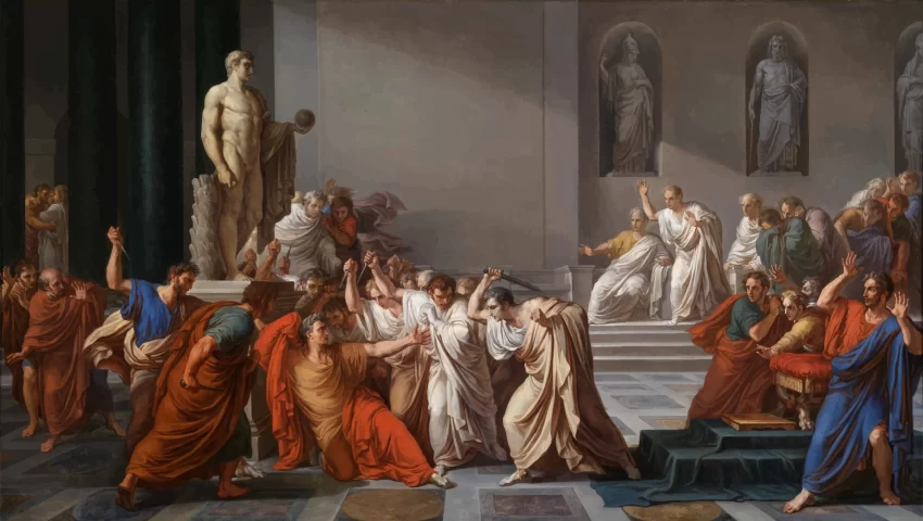 Imperio Romano - asesinato de Júlio César