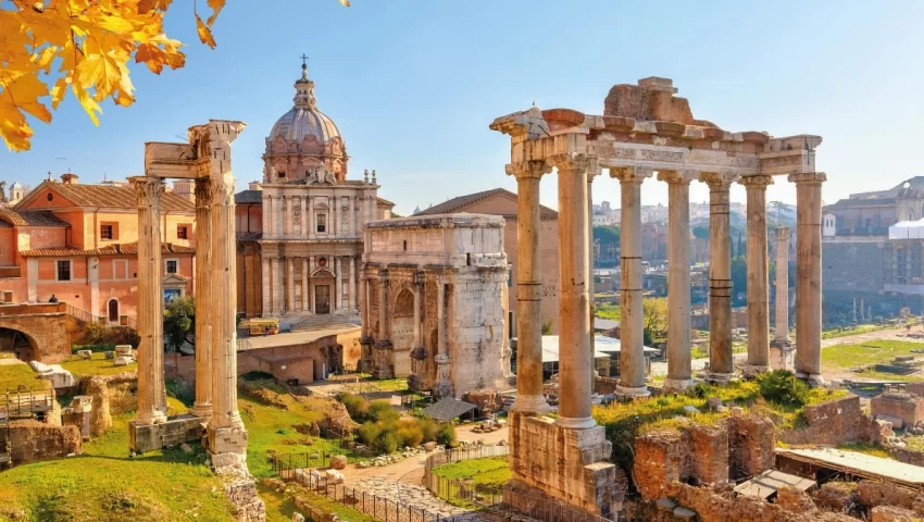 el clima a Roma durante el otoño