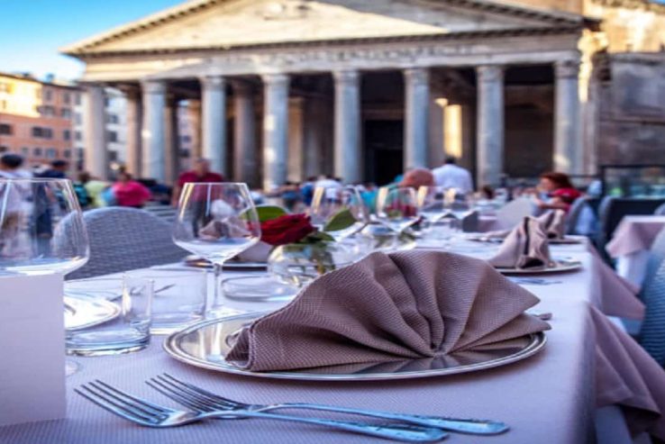 Restaurante en Roma Di Rienzo