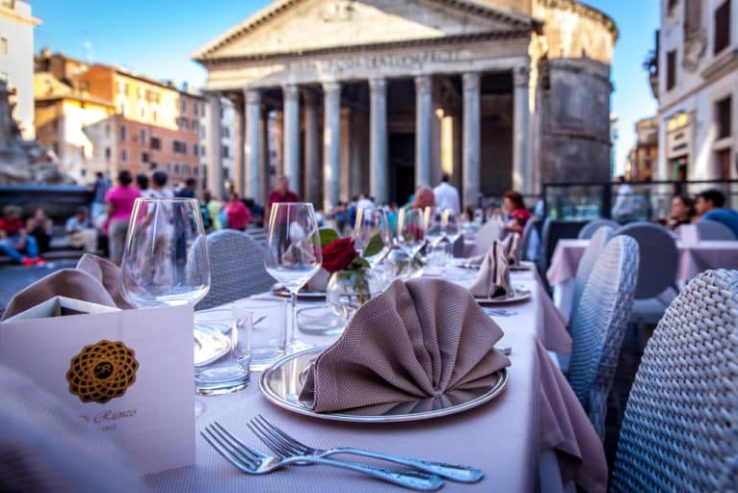 Restaurante en Roma Di Rienzo