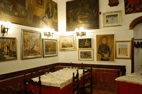 Restaurante en Roma Re degli Amci