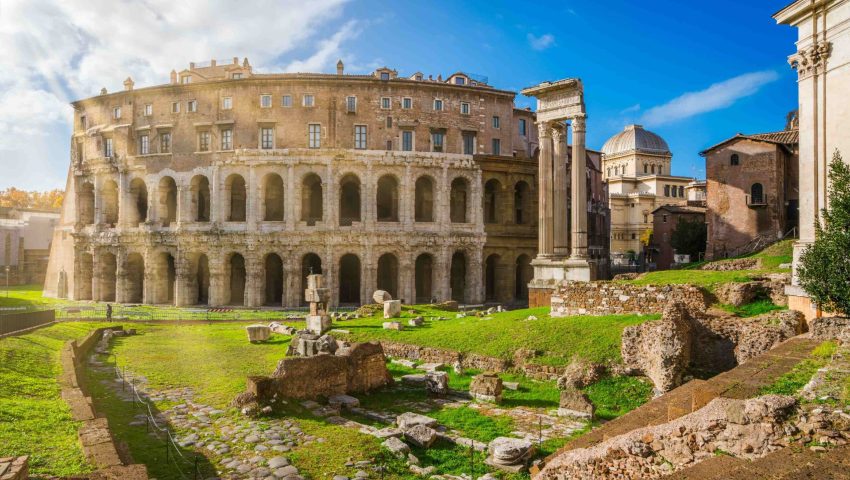 república romana Teatro Marcello