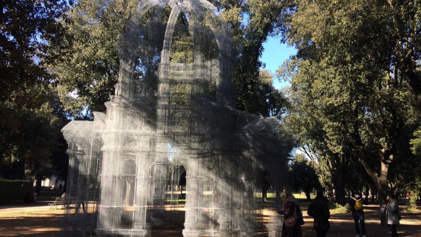 arte y naturaleza villa borghese