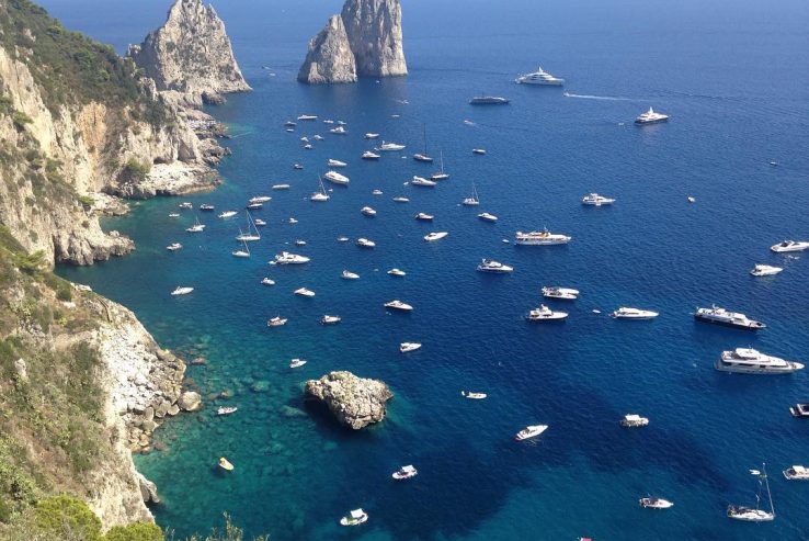 Tour Capri, vistas del mar