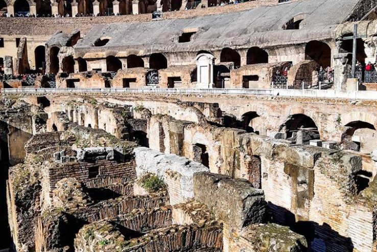 coliseo interior subterraneos