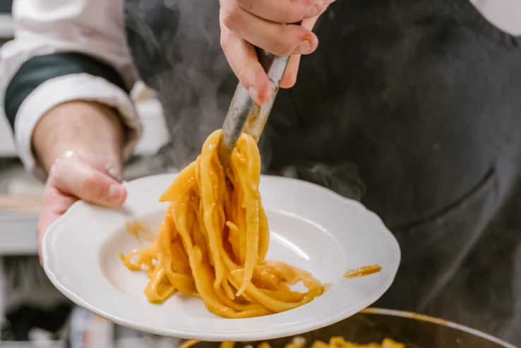 cooking class en roma pasta